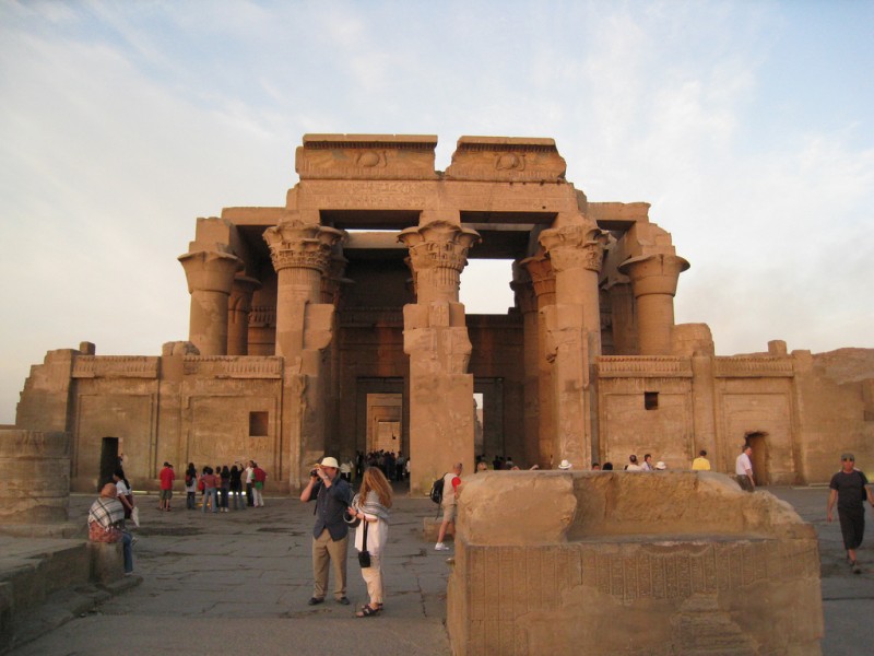 Kom Ombo Temple in Upper Egypt Kom Ombo Temple in Upper Egypt